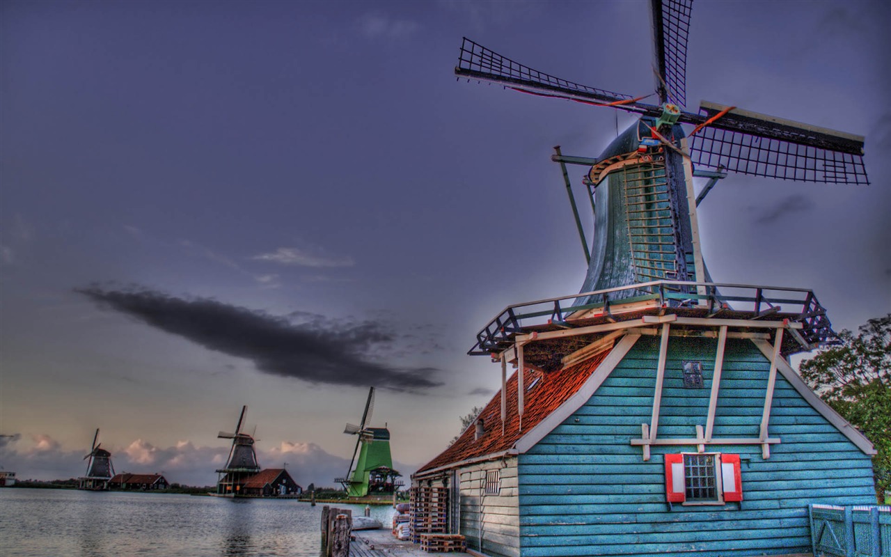 Beautifully rendered scenery wallpaper (1) #8 - 1280x800