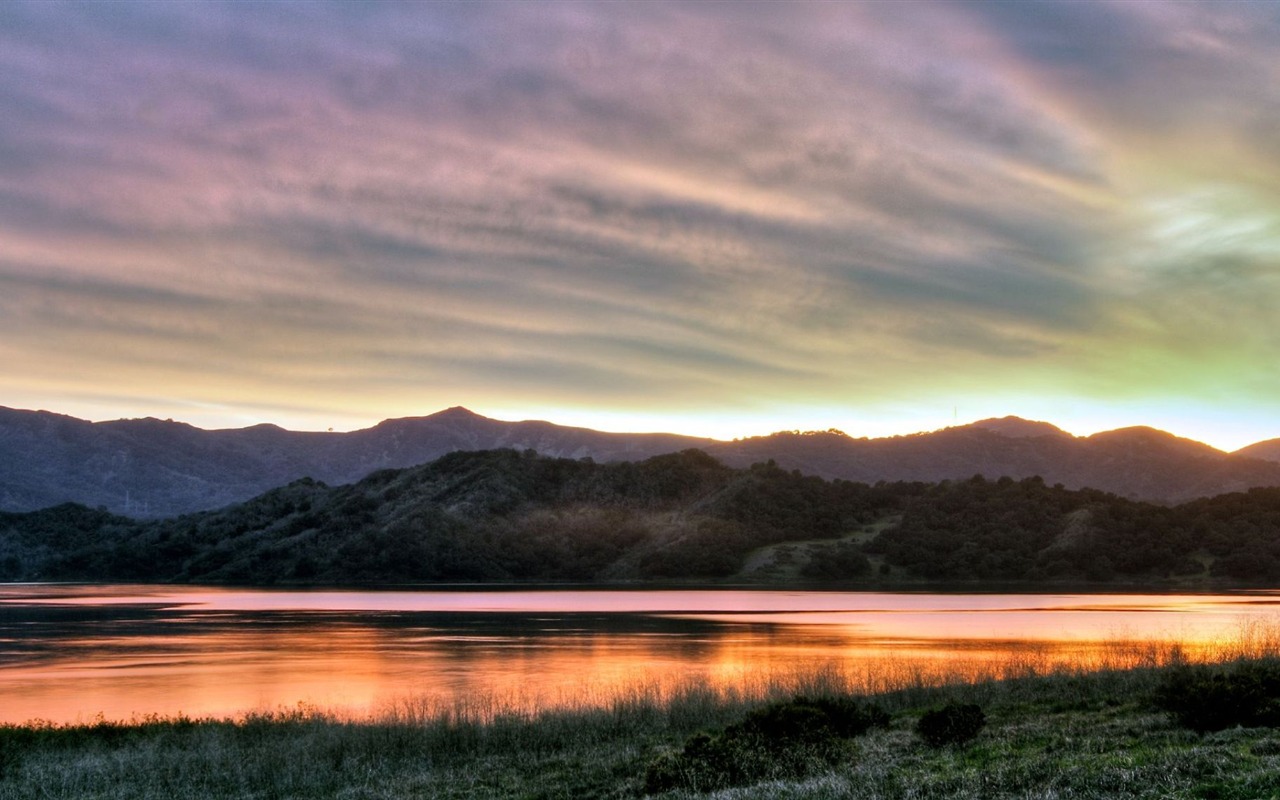 Beautifully rendered scenery wallpaper (1) #10 - 1280x800