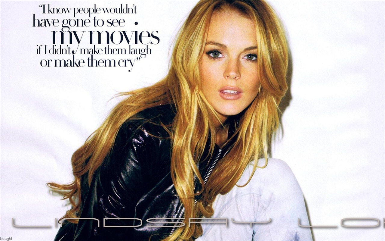 Lindsay Lohan krásná tapeta #19 - 1280x800