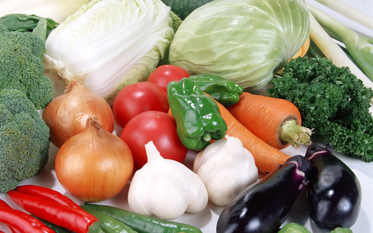 Vegetable photo wallpaper (2) #2 - 1280x800