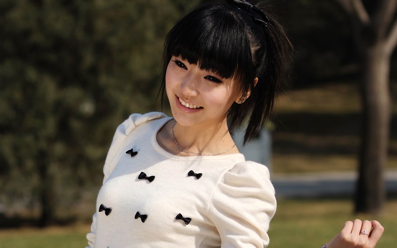 外拍美女飛揚的青春(螺紋鋼作品) #26 - 1280x800