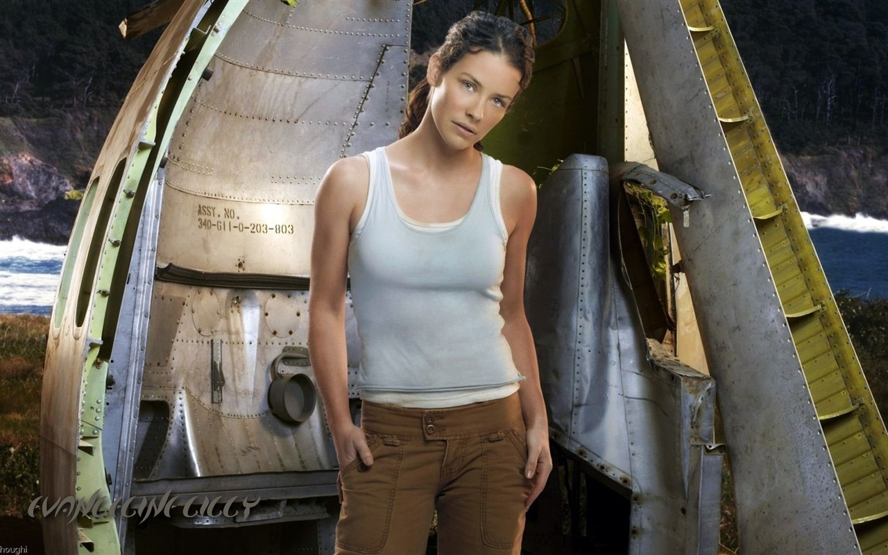 Evangeline Lilly 伊万傑琳·莉莉美女壁紙 #10 - 1280x800