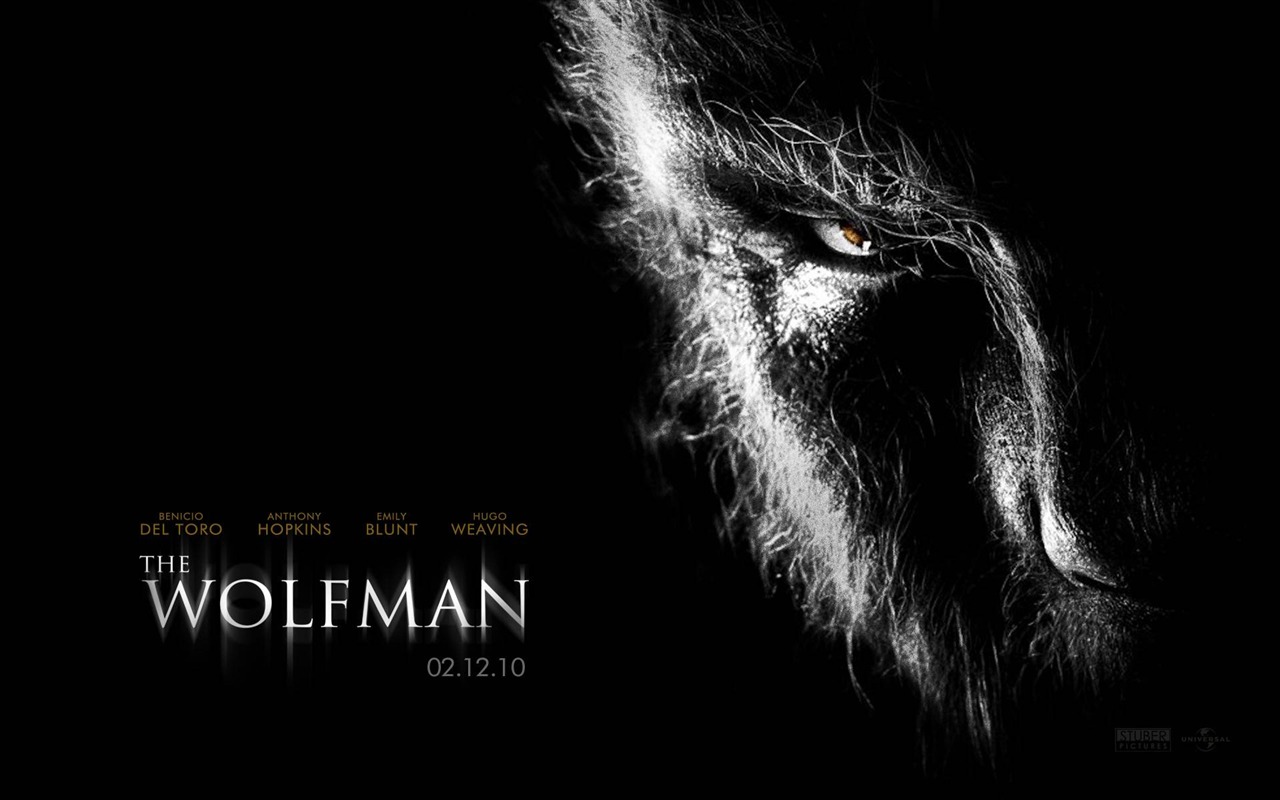 The Wolfman 狼人 电影壁纸9 - 1280x800