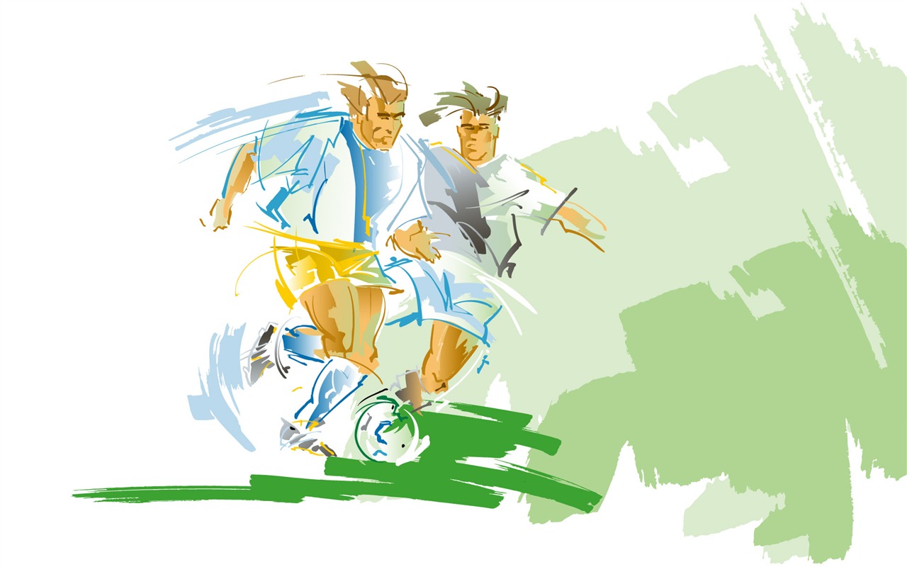 People living movement vector wallpaper (1) #20 - 1280x800