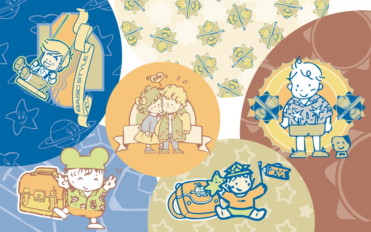 Vector Cartoon Design wallpaper (1) #5 - 1280x800