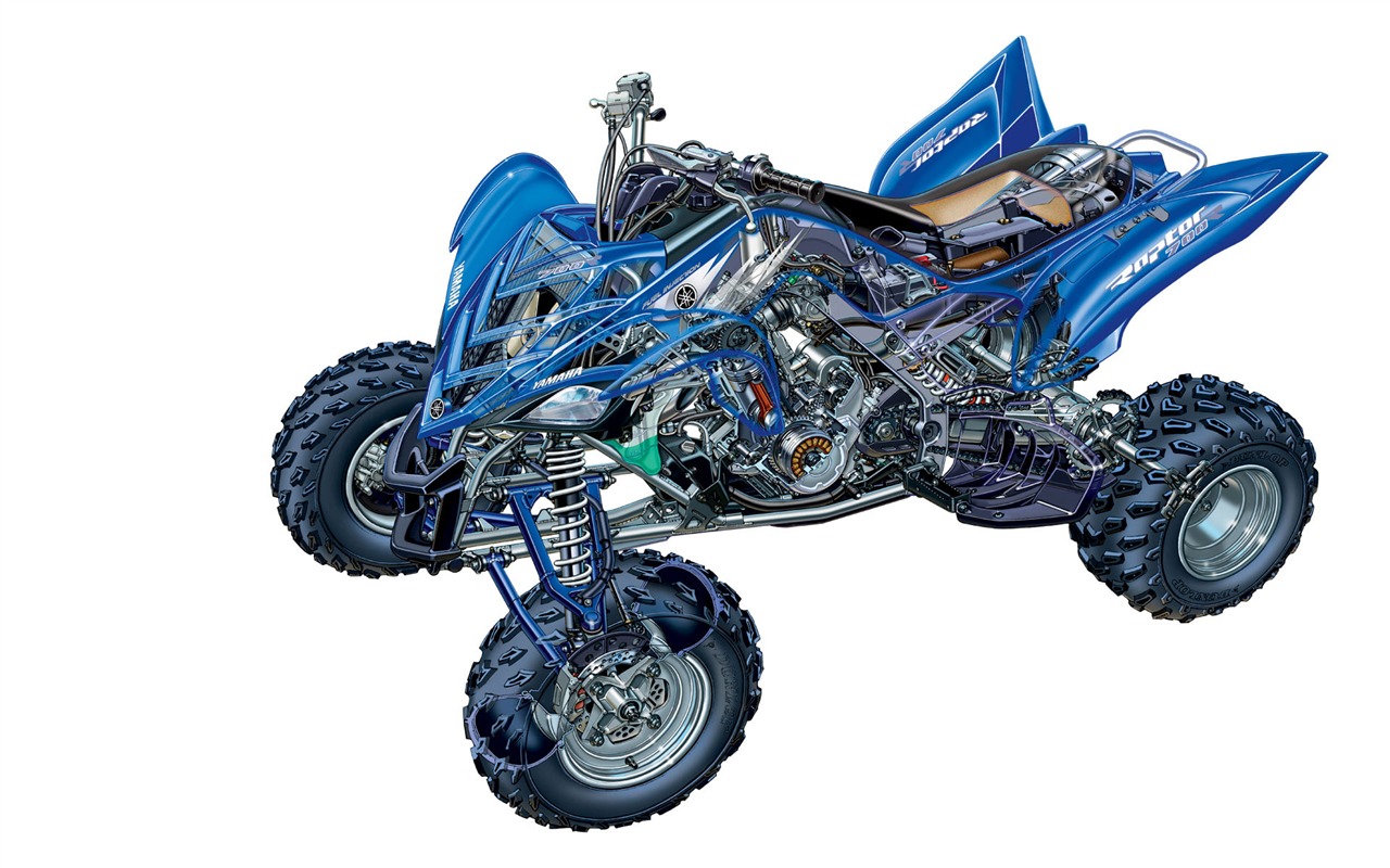 Čtyři YAMAHA tapety (2) #9 - 1280x800