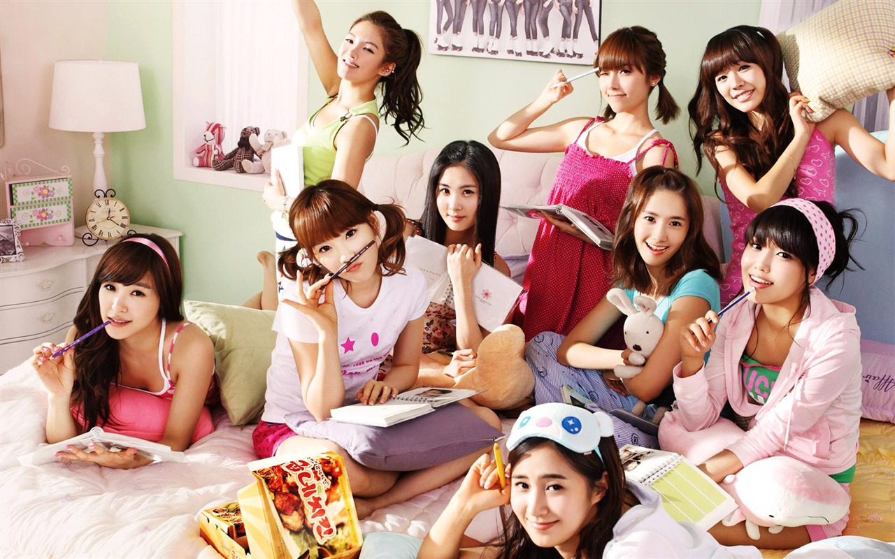 소녀 시대 바탕 화면 (2) #1 - 1280x800