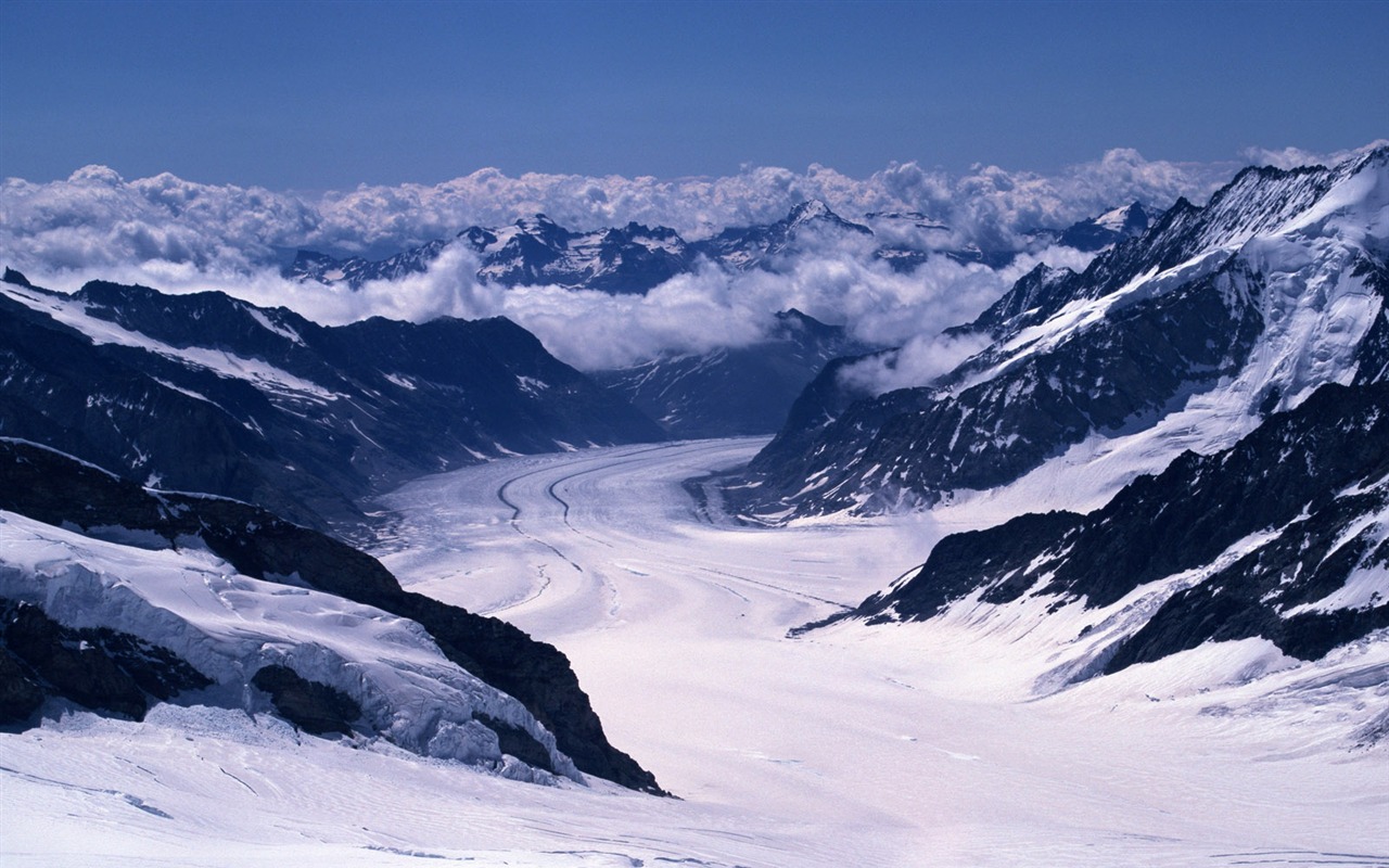 Snow Mountain wallpaper (2) #16 - 1280x800