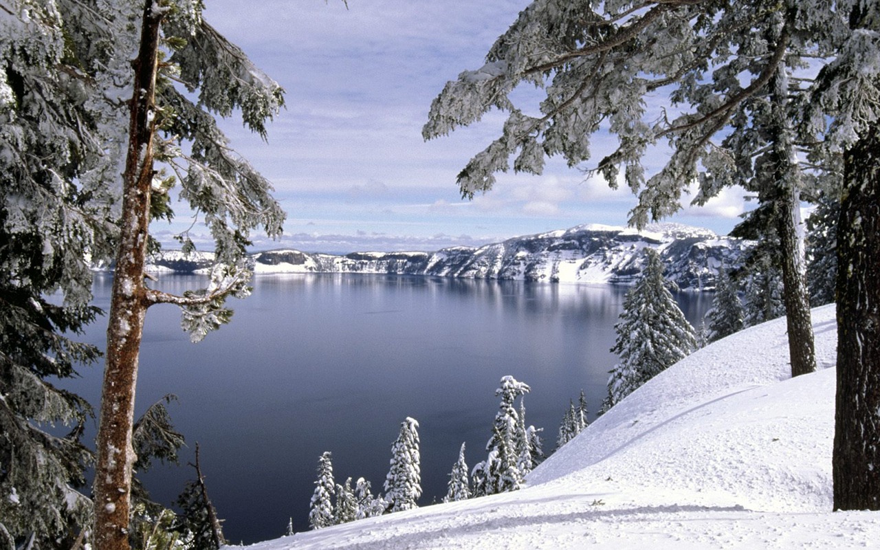 雪山雪景合集 壁紙(一) #3 - 1280x800