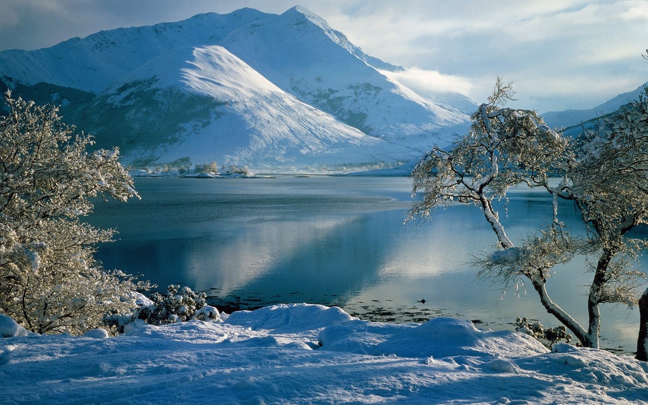 雪山雪景合集 壁紙(一) #4 - 1280x800