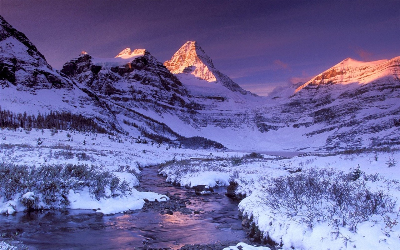 雪山雪景合集 壁纸(一)14 - 1280x800