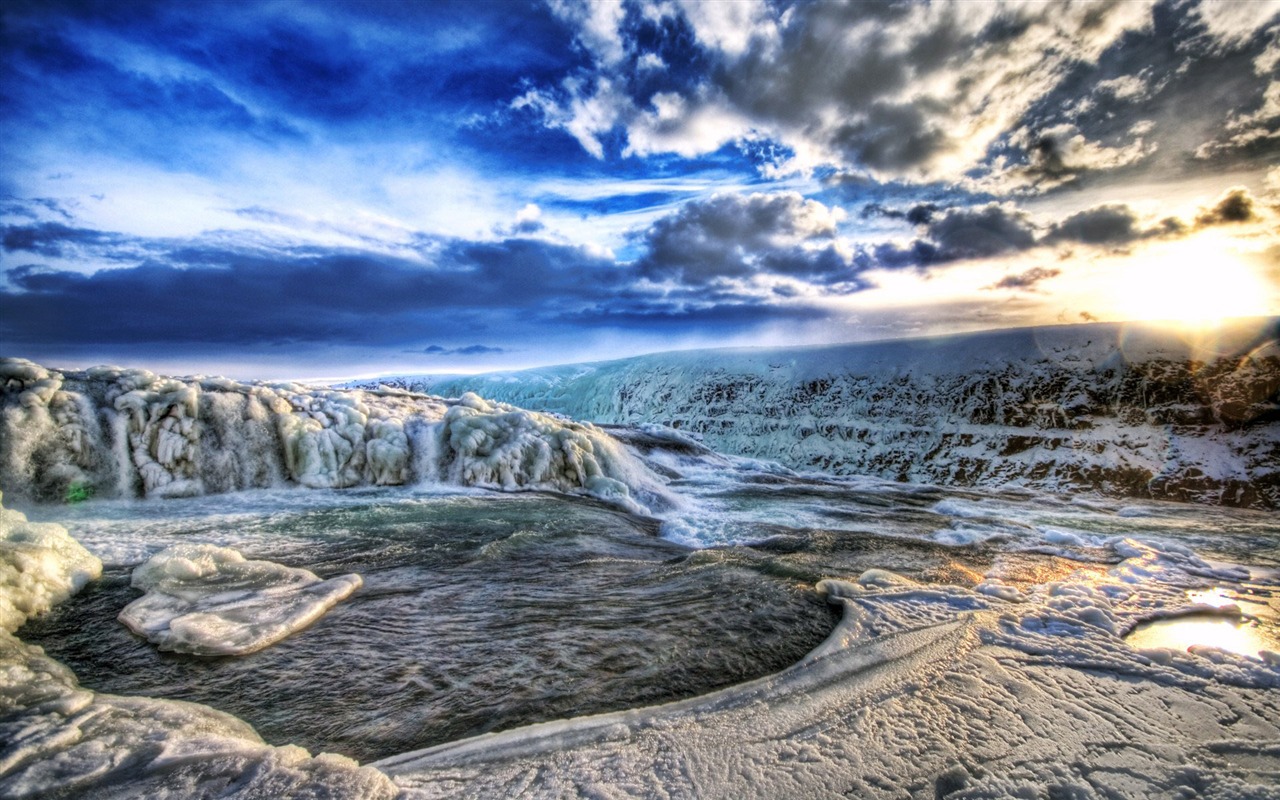 Beautifully rendered scenery wallpaper (5) #2 - 1280x800
