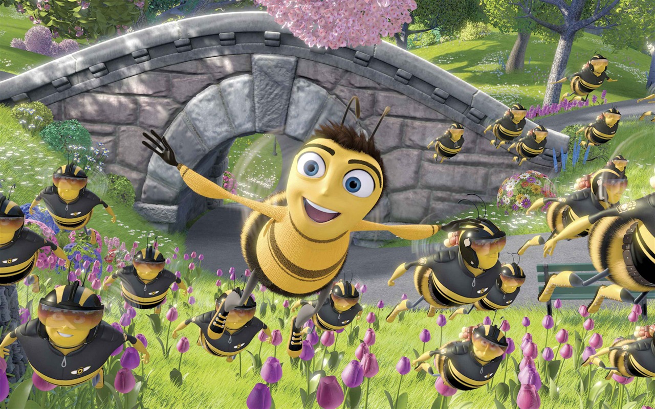 Bee Movie 蜜蜂總動員 高清壁紙 #11 - 1280x800