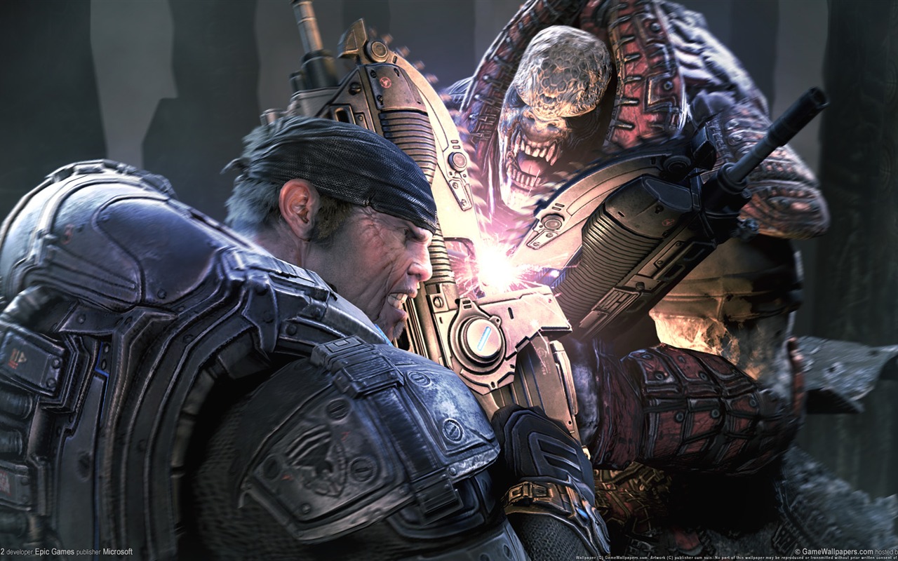 Gears of War 2 HD tapetu (1) #5 - 1280x800