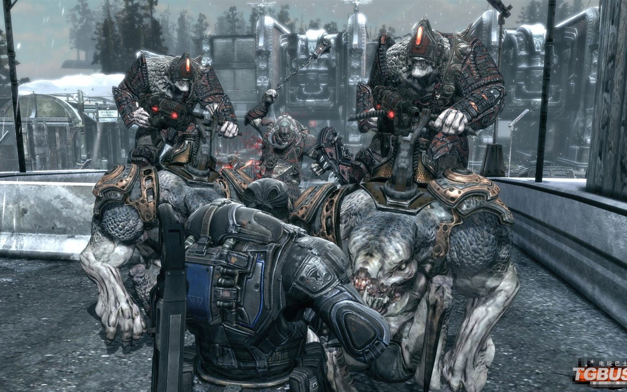 Gears of War 2 HD tapetu (1) #7 - 1280x800
