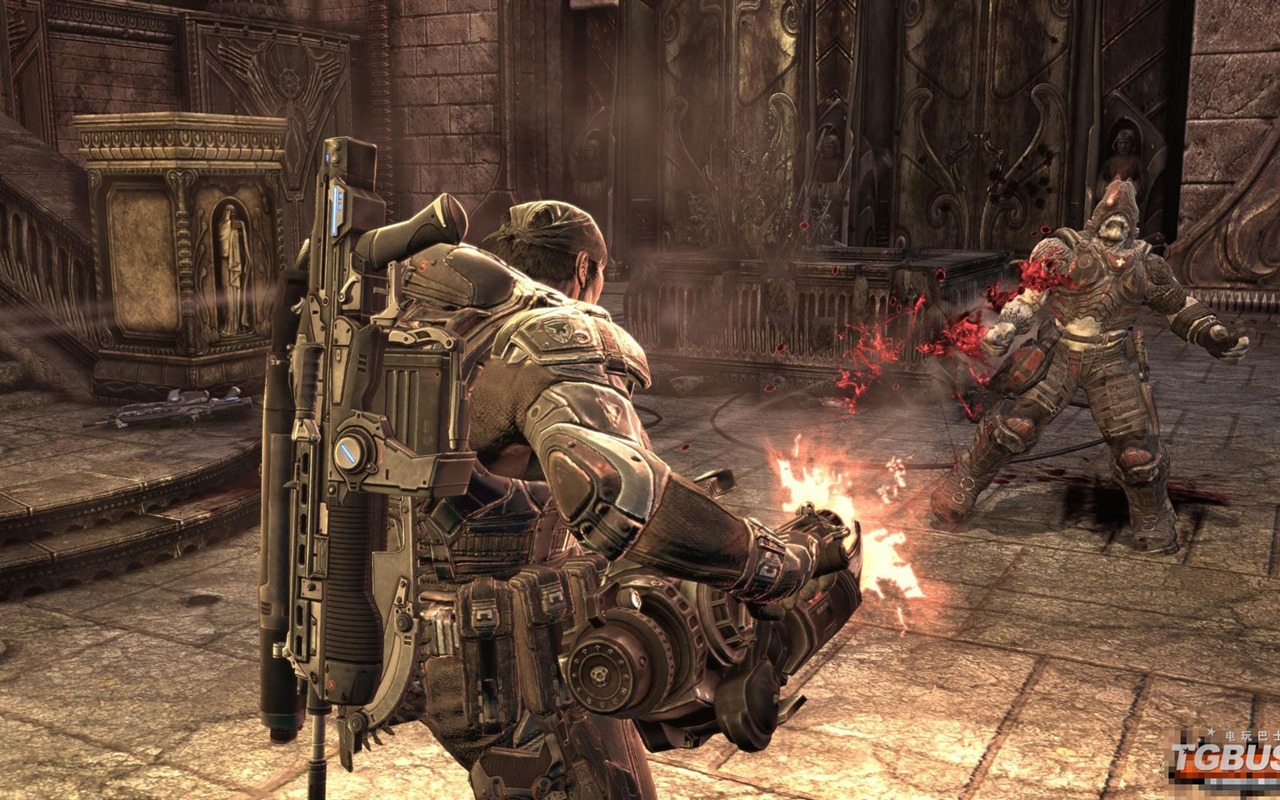 Gears of War 2 HD tapetu (1) #9 - 1280x800