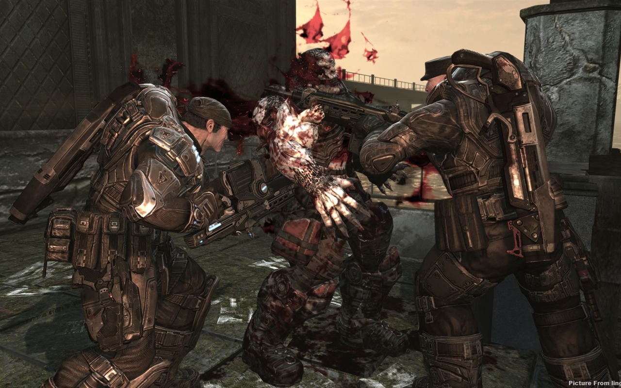 Gears of War 2 HD tapetu (1) #12 - 1280x800