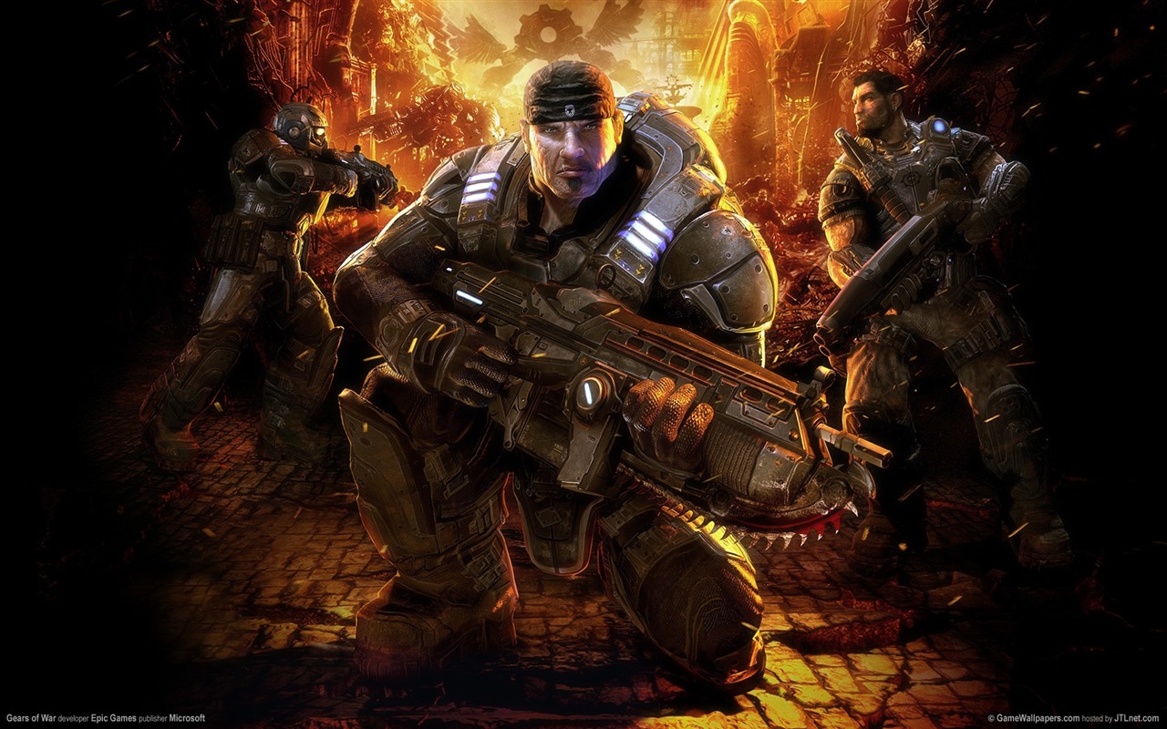 Gears of War 2 HD tapetu (1) #24 - 1280x800