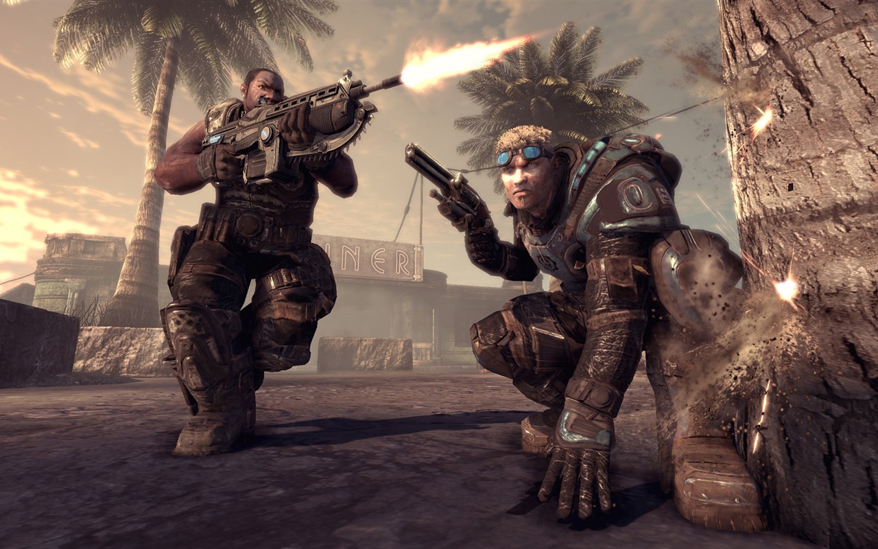 Gears of War 2 HD tapetu (1) #27 - 1280x800