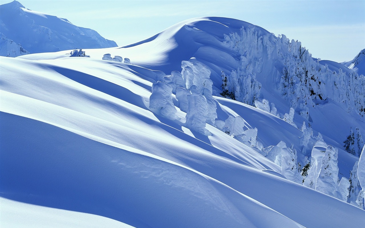 雪山雪景合集 壁紙(二) #11 - 1280x800