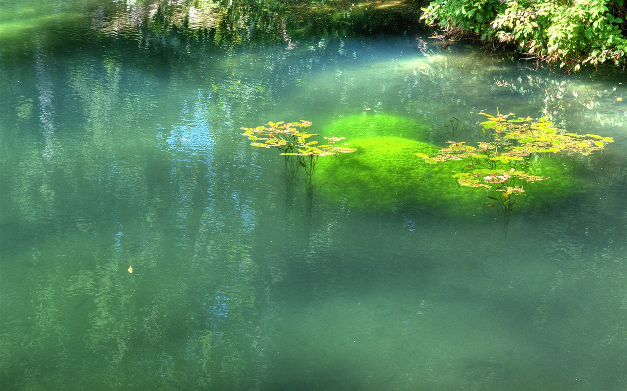 Beautifully rendered scenery wallpaper (6) #13 - 1280x800