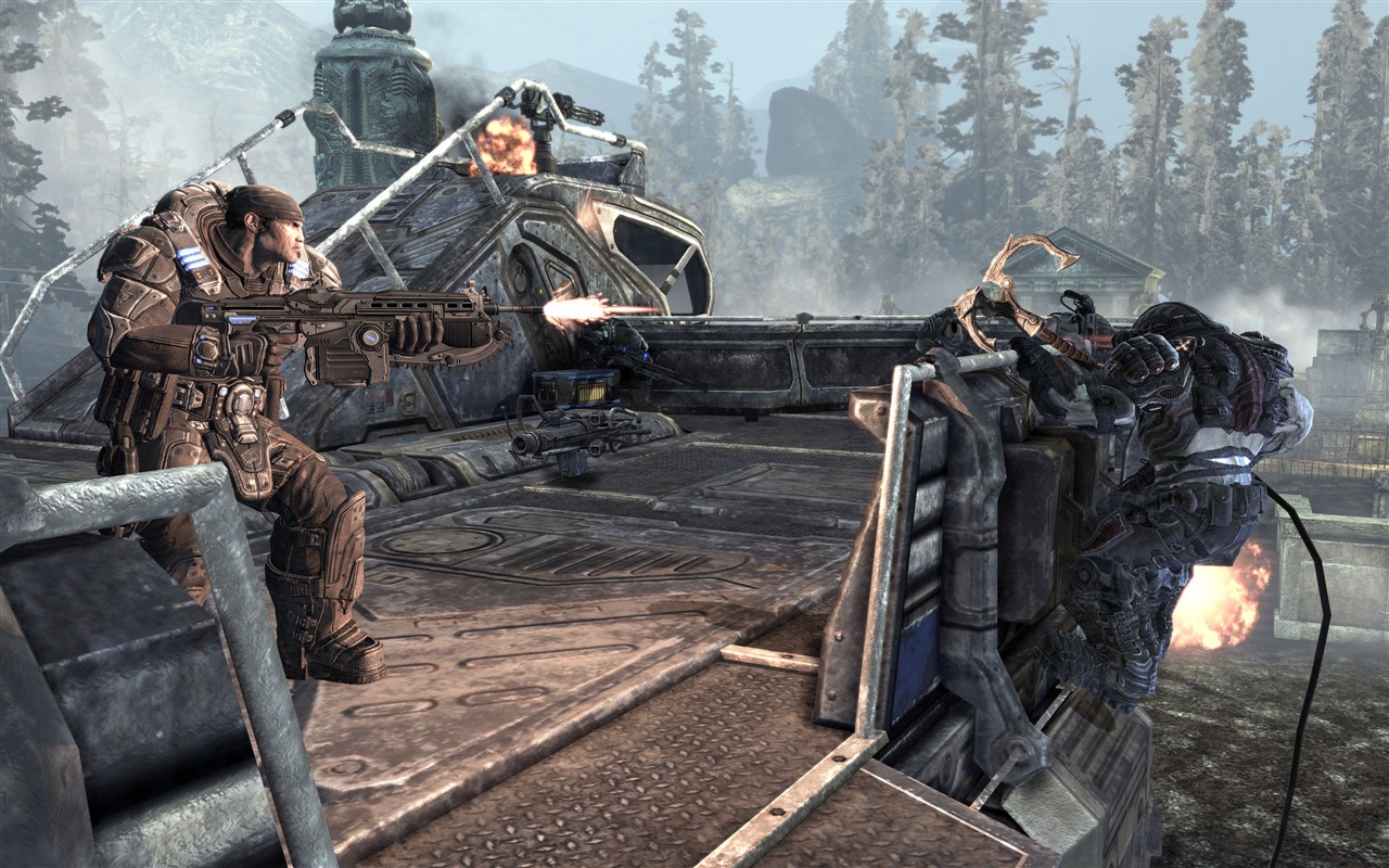 Gears of War 2 HD tapetu (2) #1 - 1280x800