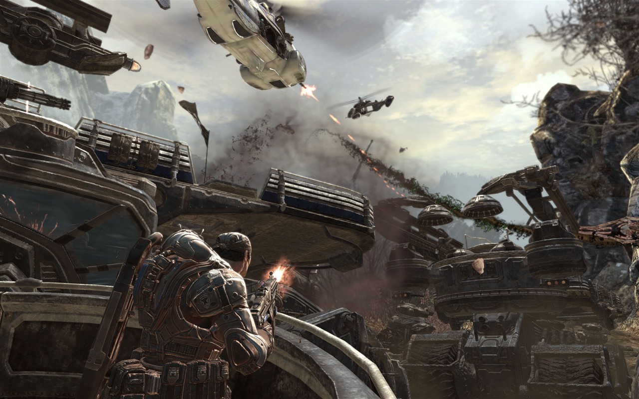 Gears of War 2 HD tapetu (2) #3 - 1280x800