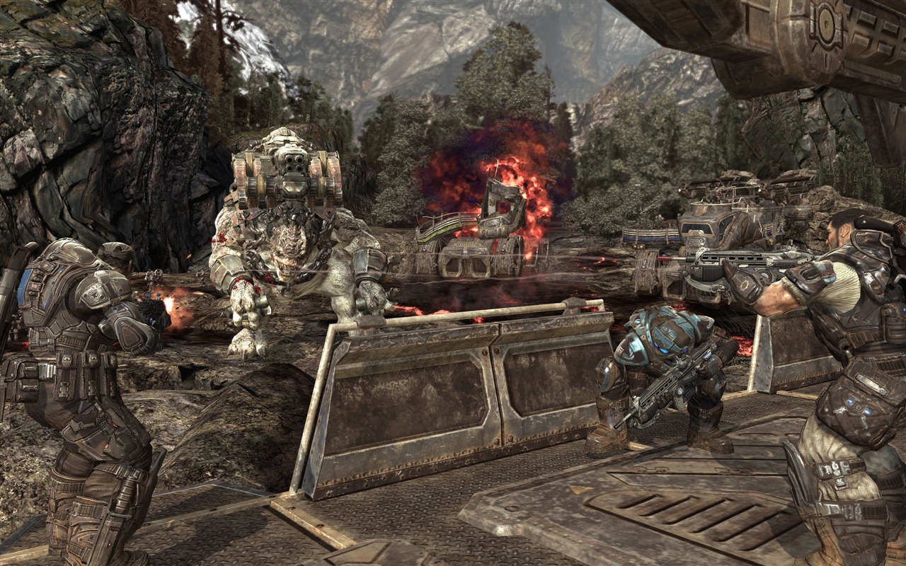 Gears Of War 2 戰爭機器2 高清壁紙(二) #15 - 1280x800