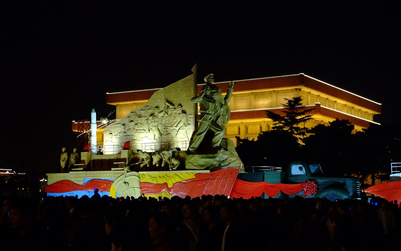 Náměstí Nebeského klidu barevné noc (prutu práce) #24 - 1280x800