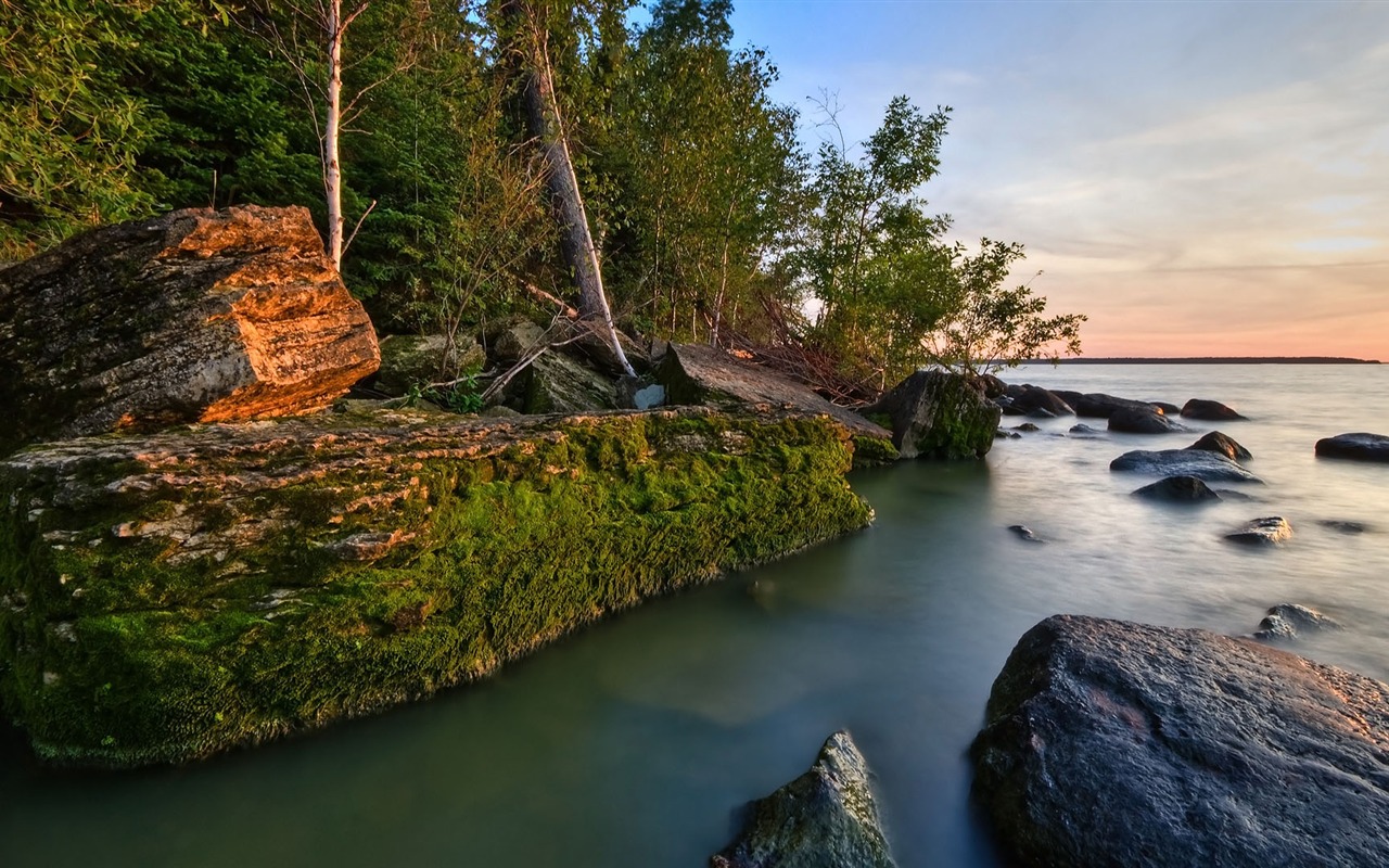 Beautifully rendered scenery wallpaper (7) #14 - 1280x800