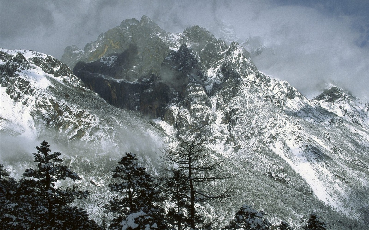 雪山雪景合集 壁纸(四)4 - 1280x800