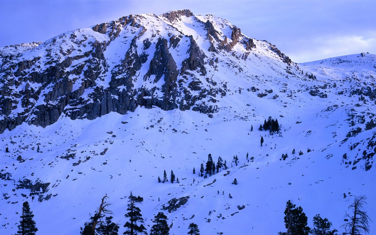 雪山雪景合集 壁纸(四)14 - 1280x800