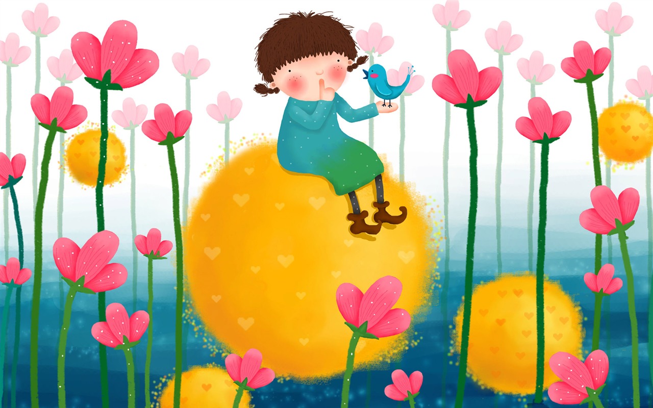 Velká karikatura tapety (2) #18 - 1280x800