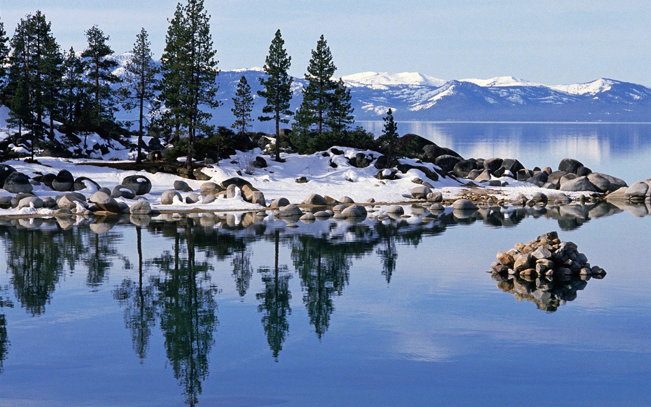 雪山雪景合集 壁纸(五)5 - 1280x800