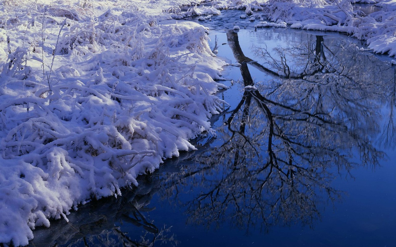 雪山雪景合集 壁纸(五)9 - 1280x800