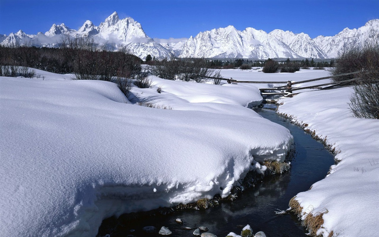 雪山雪景合集 壁纸(五)20 - 1280x800