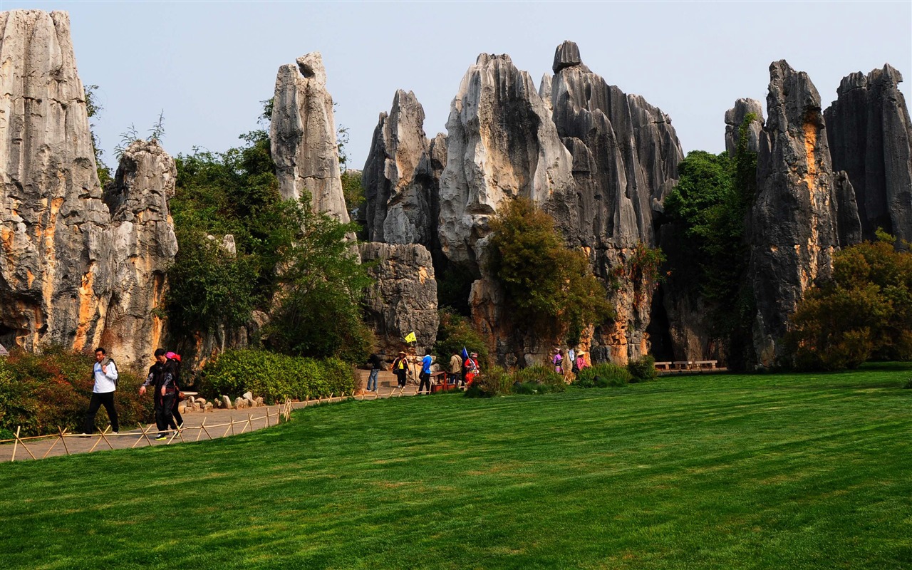 Stone Forest in Yunnan line (2) (Khitan wolf works) #21 - 1280x800