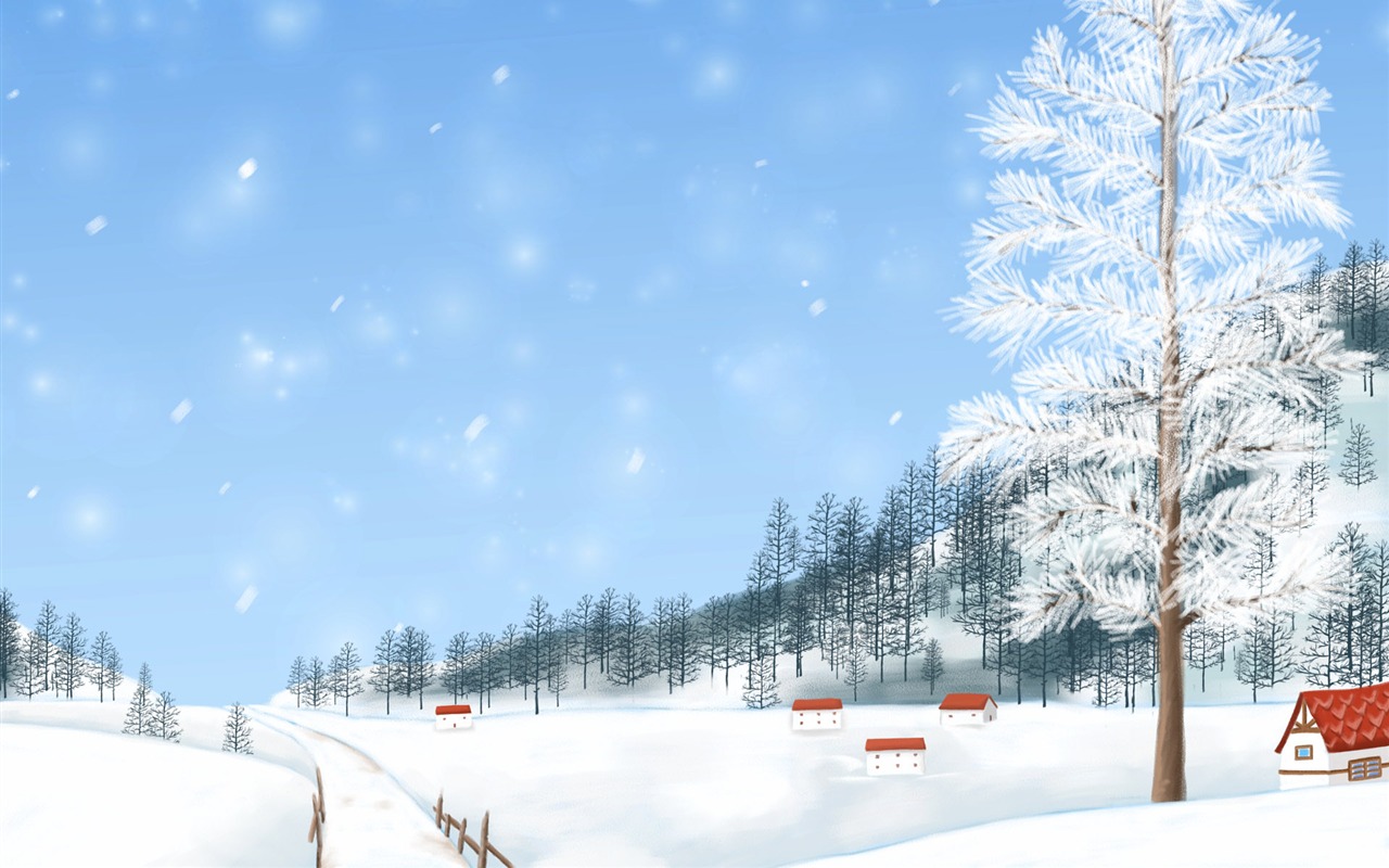 Velká karikatura tapety (3) #4 - 1280x800