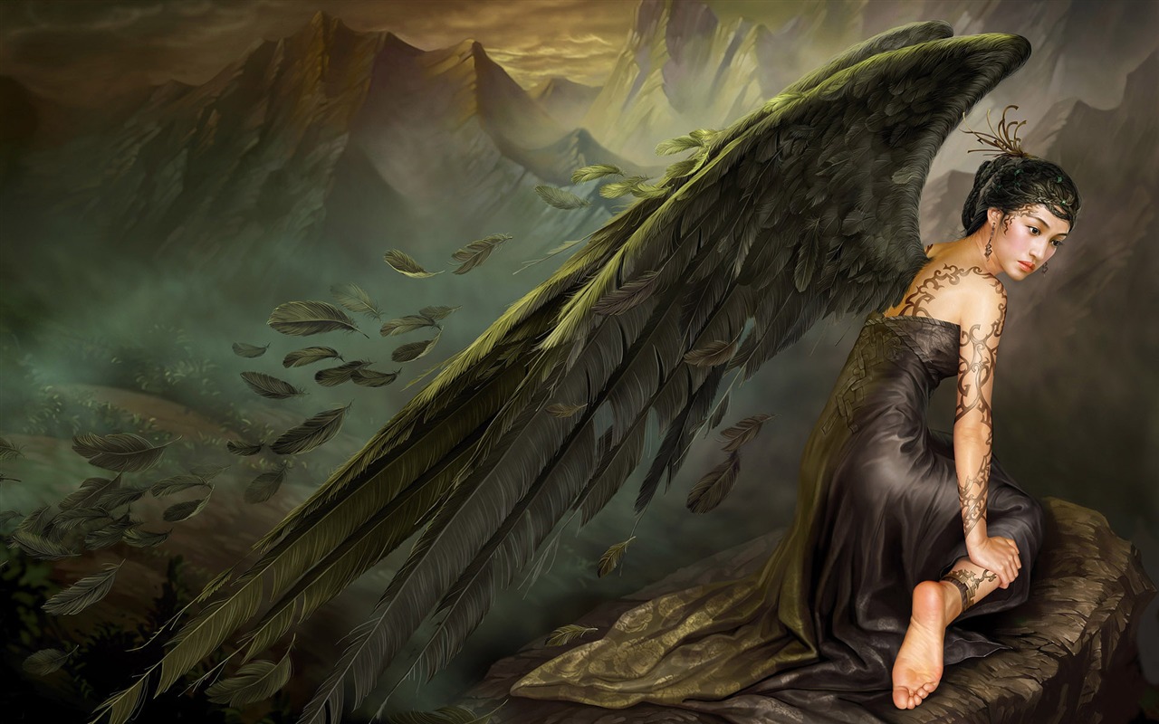TangYuehui CG HD Tapety práce #24 - 1280x800