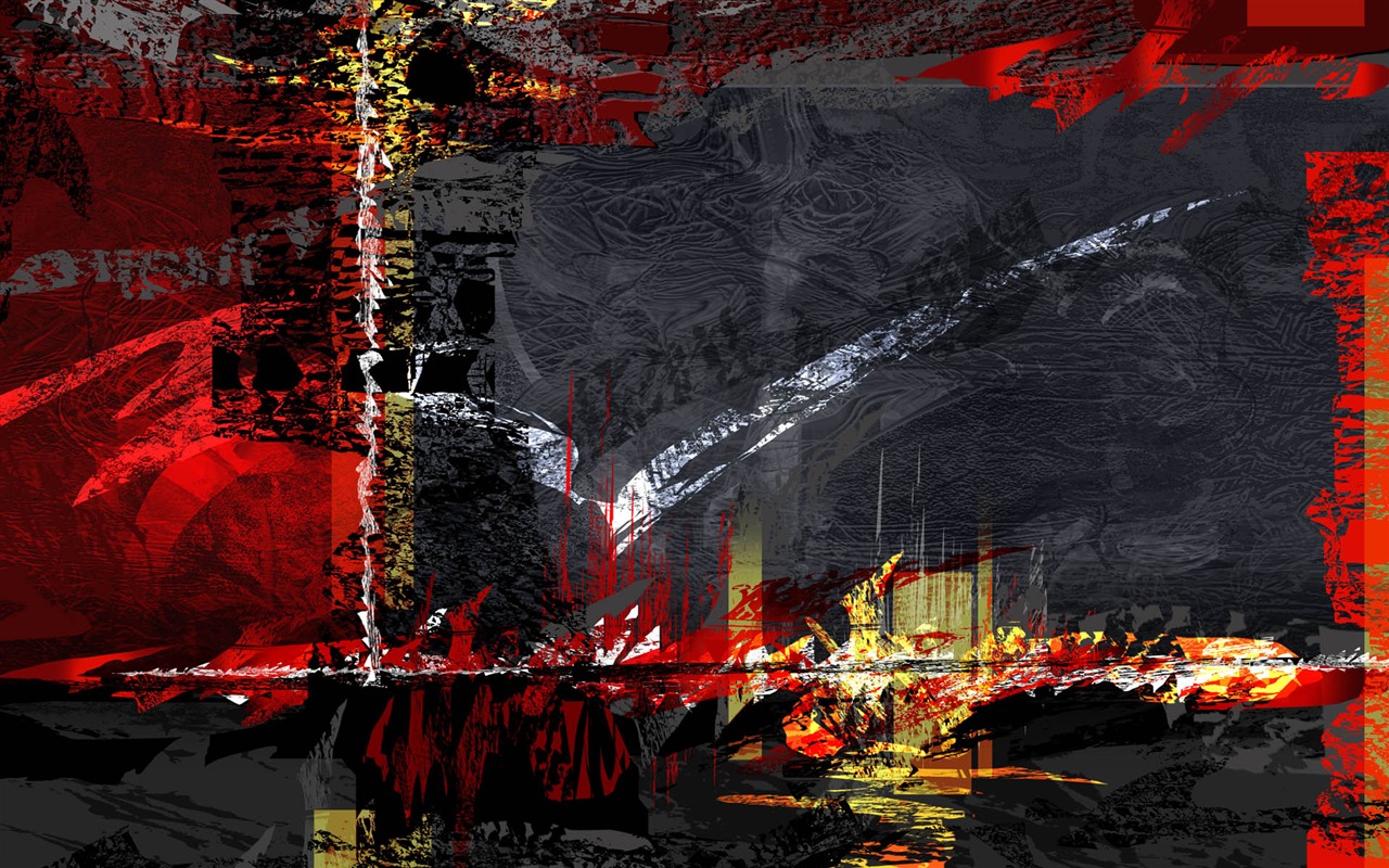 炫彩雜亂背景 壁紙(二) #6 - 1280x800