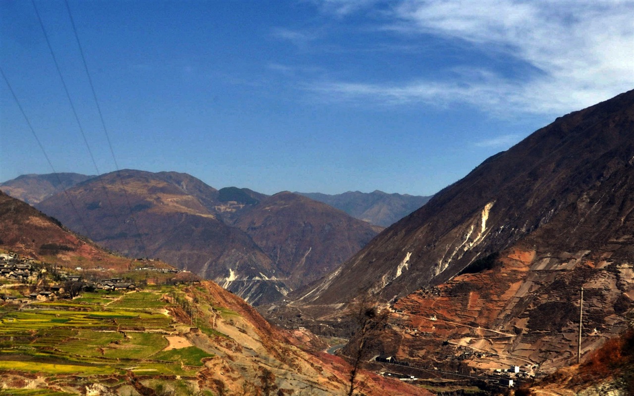 Daliangshan scenery (1) (old Hong OK works) #14 - 1280x800