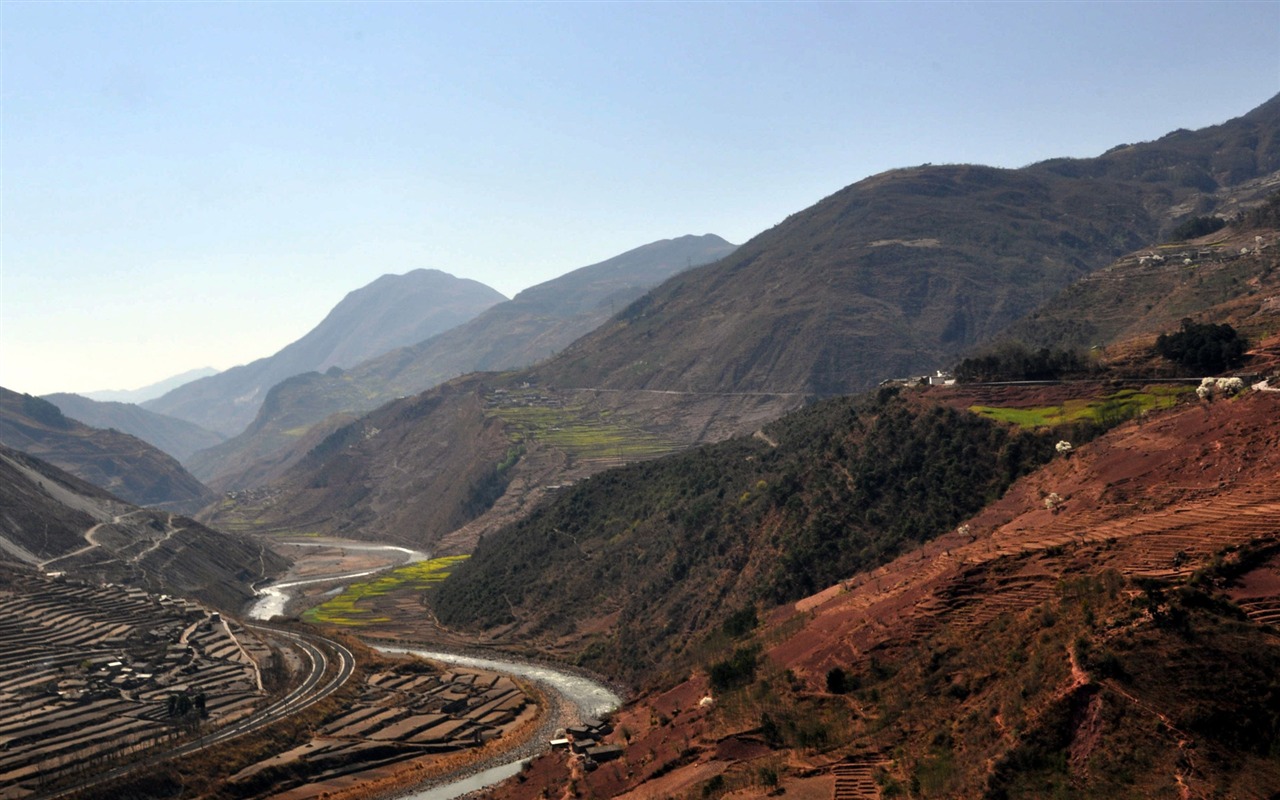 Daliangshan scenery (1) (old Hong OK works) #15 - 1280x800