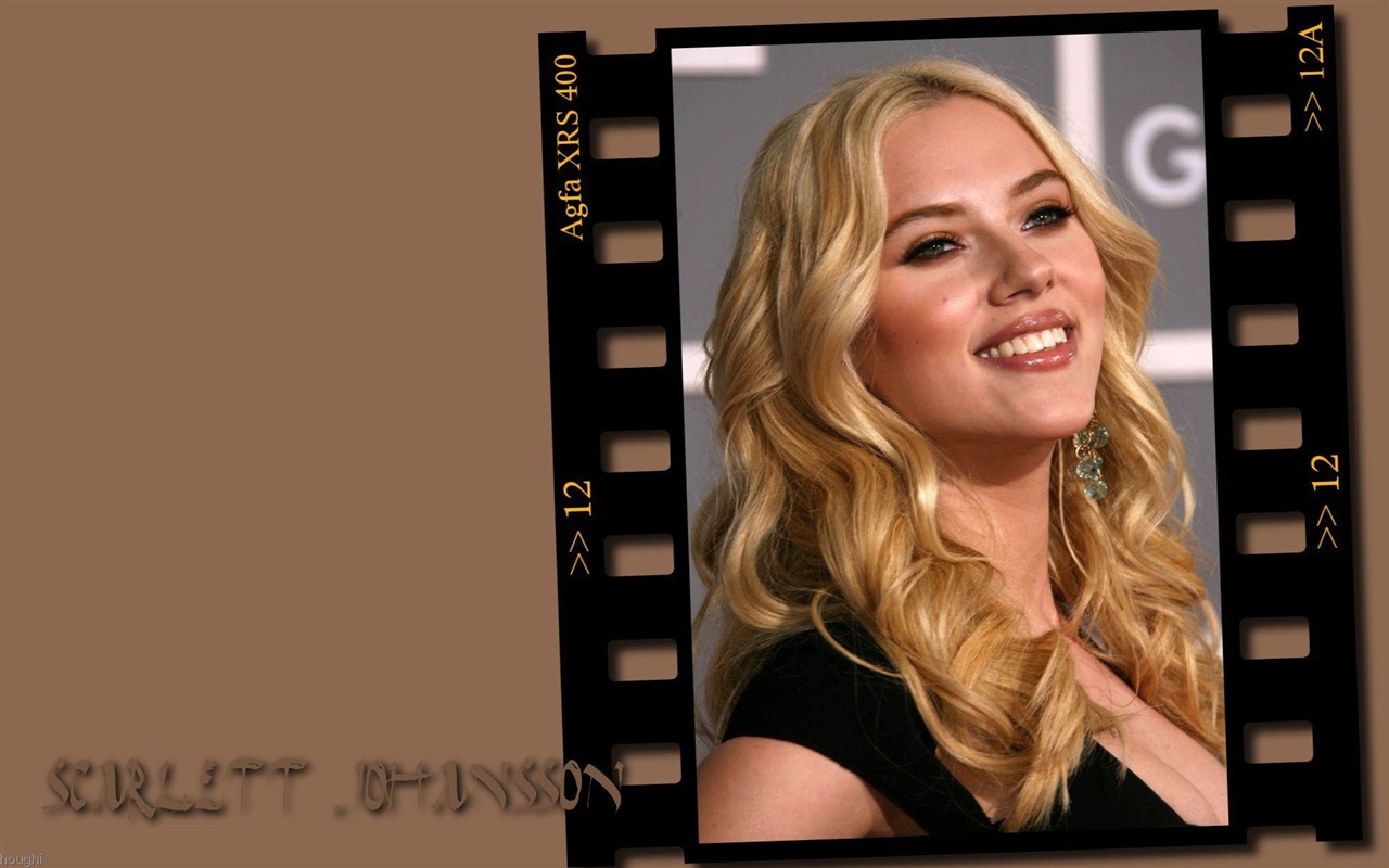 Scarlett Johansson krásná tapeta #8 - 1280x800
