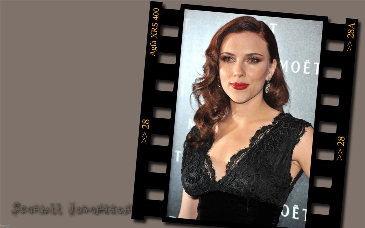 Scarlett Johansson krásná tapeta #16 - 1280x800