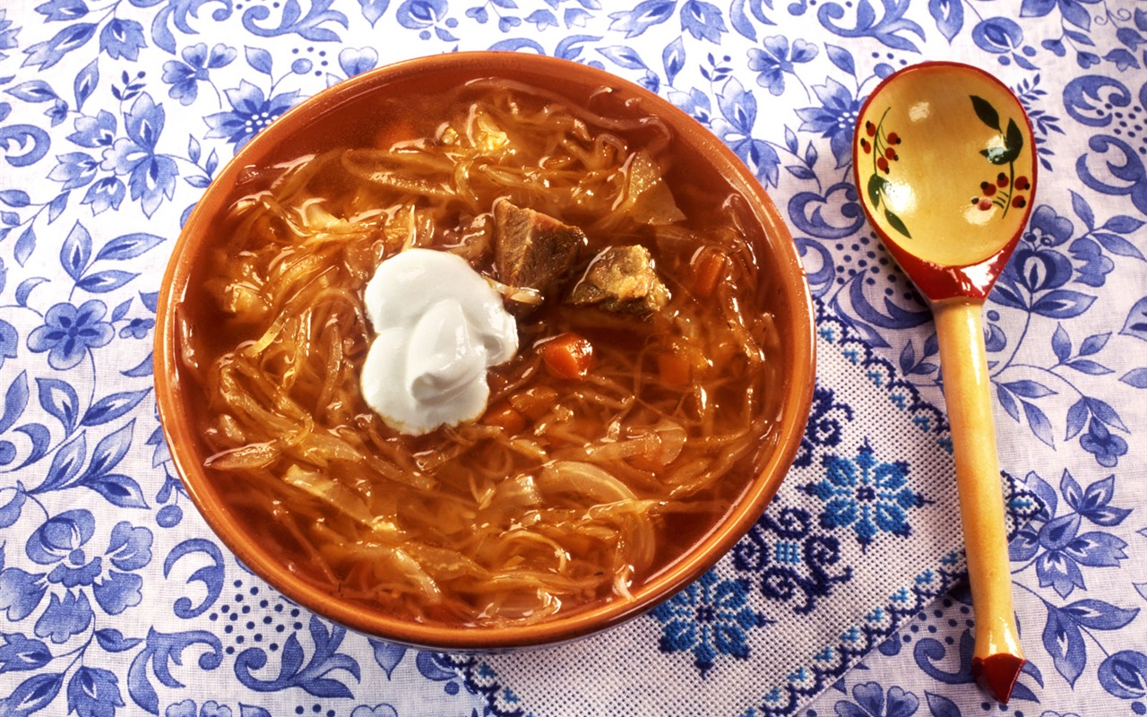 Russian type diet meal wallpaper (1) #6 - 1280x800