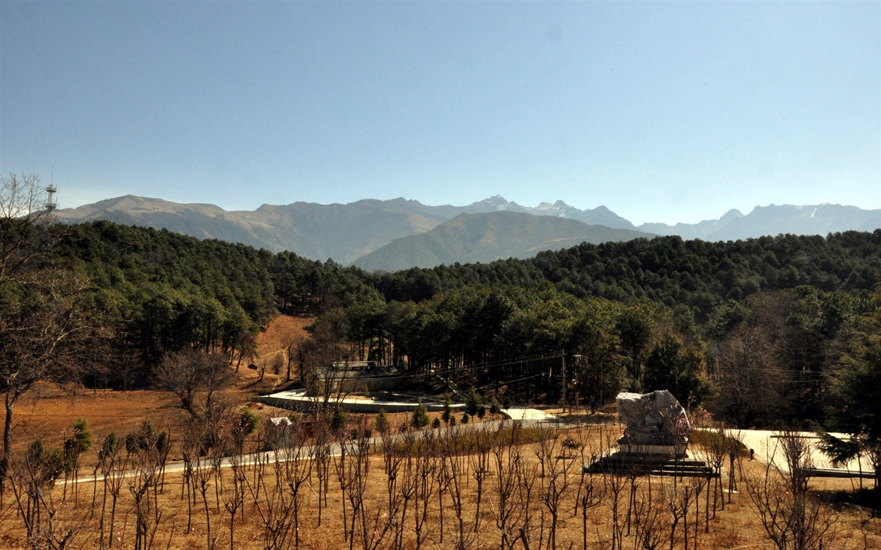 Daliangshan Krajina (3) (starý Hong OK práce) #4 - 1280x800