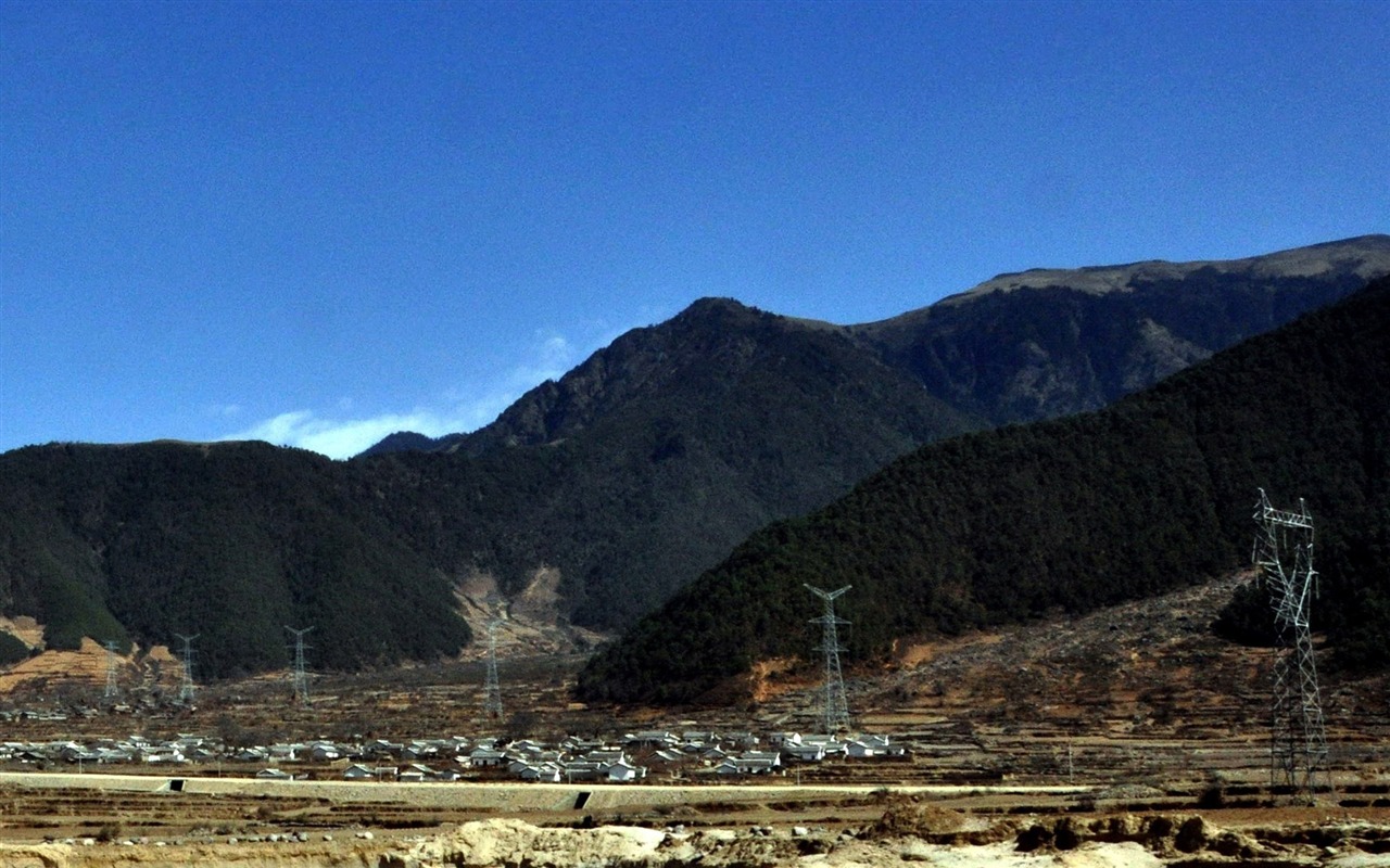 Daliangshan Krajina (3) (starý Hong OK práce) #15 - 1280x800