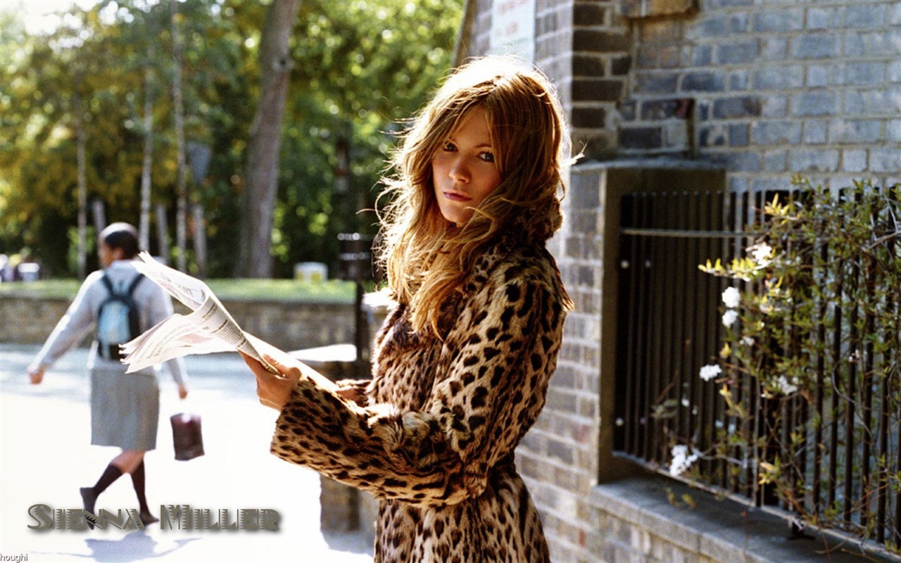Sienna Miller krásnou tapetu #14 - 1280x800