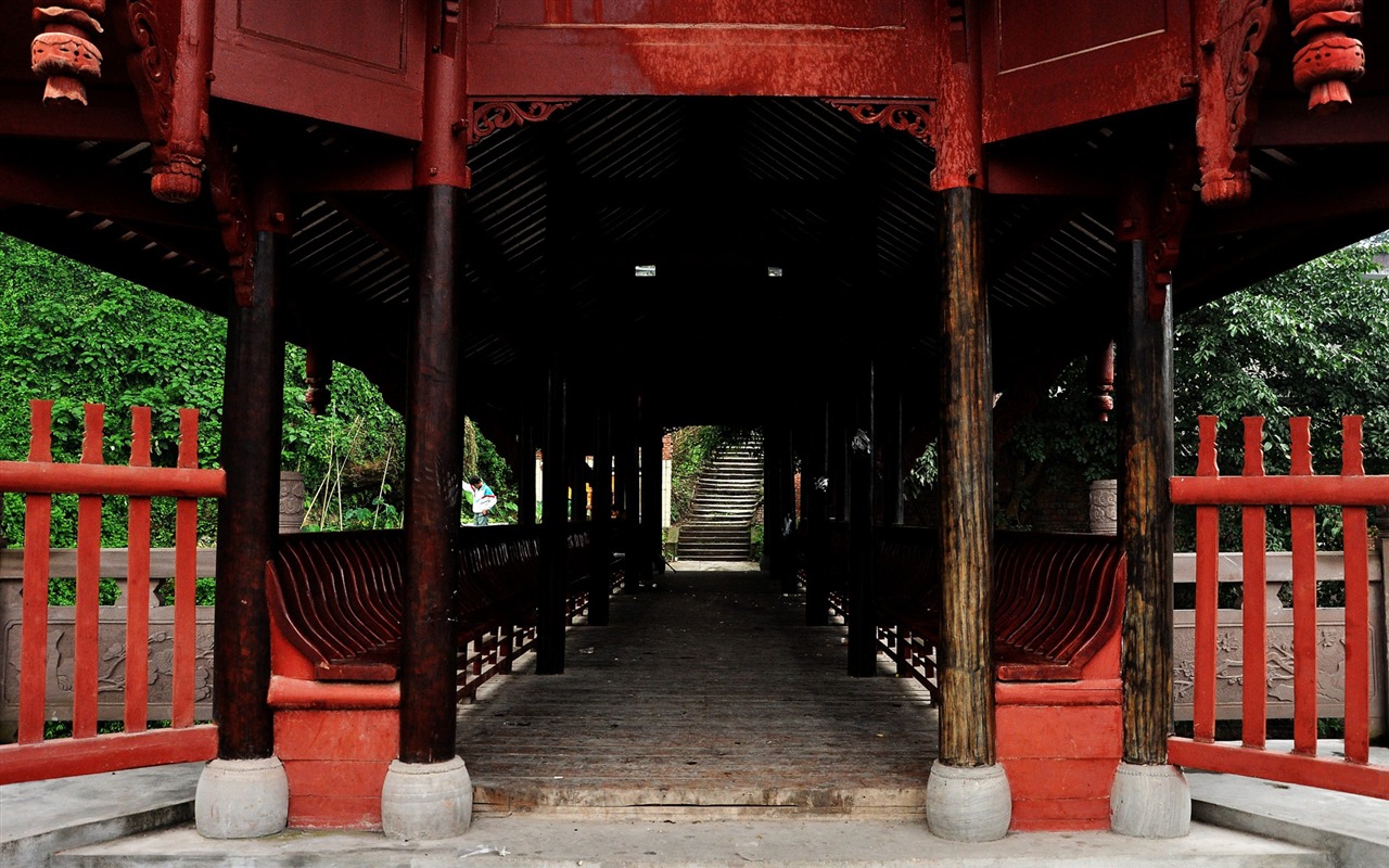 Leshan Five-scenery (old Kang OK works) #20 - 1280x800