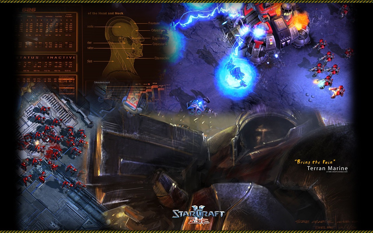 StarCraft 2 星際爭霸 2 高清壁紙 #27 - 1280x800